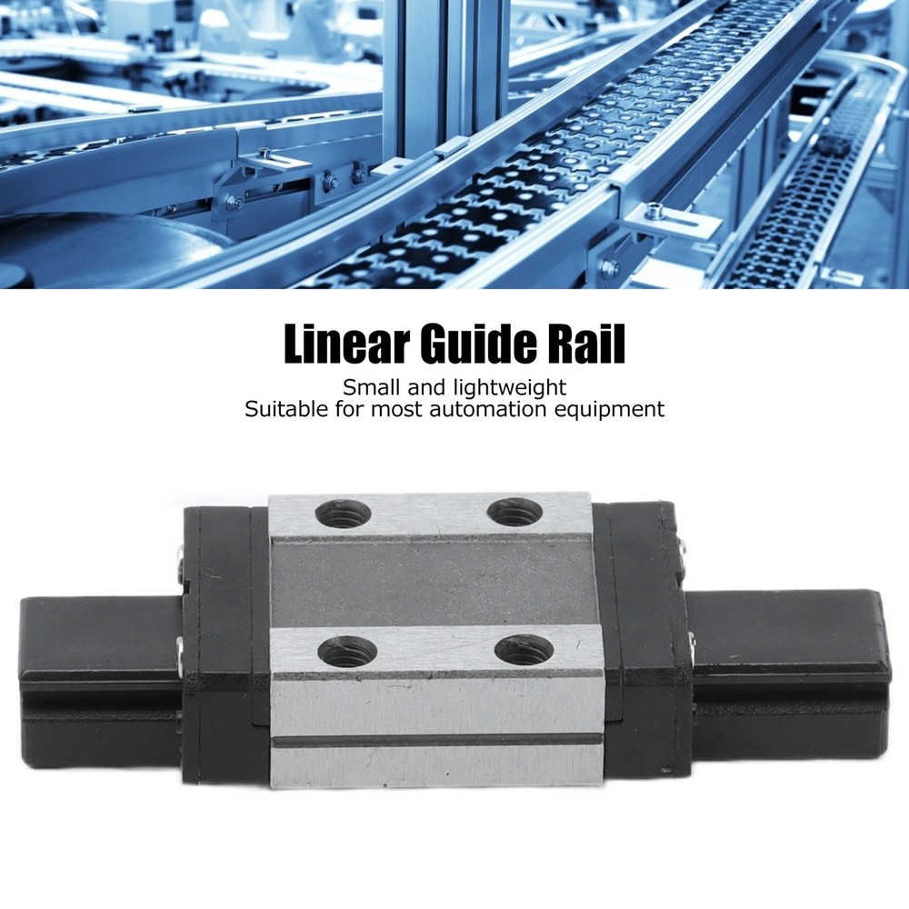 Mini Linear Rail Guide Small High Accuracy Stable Professional Lightweight Sturd