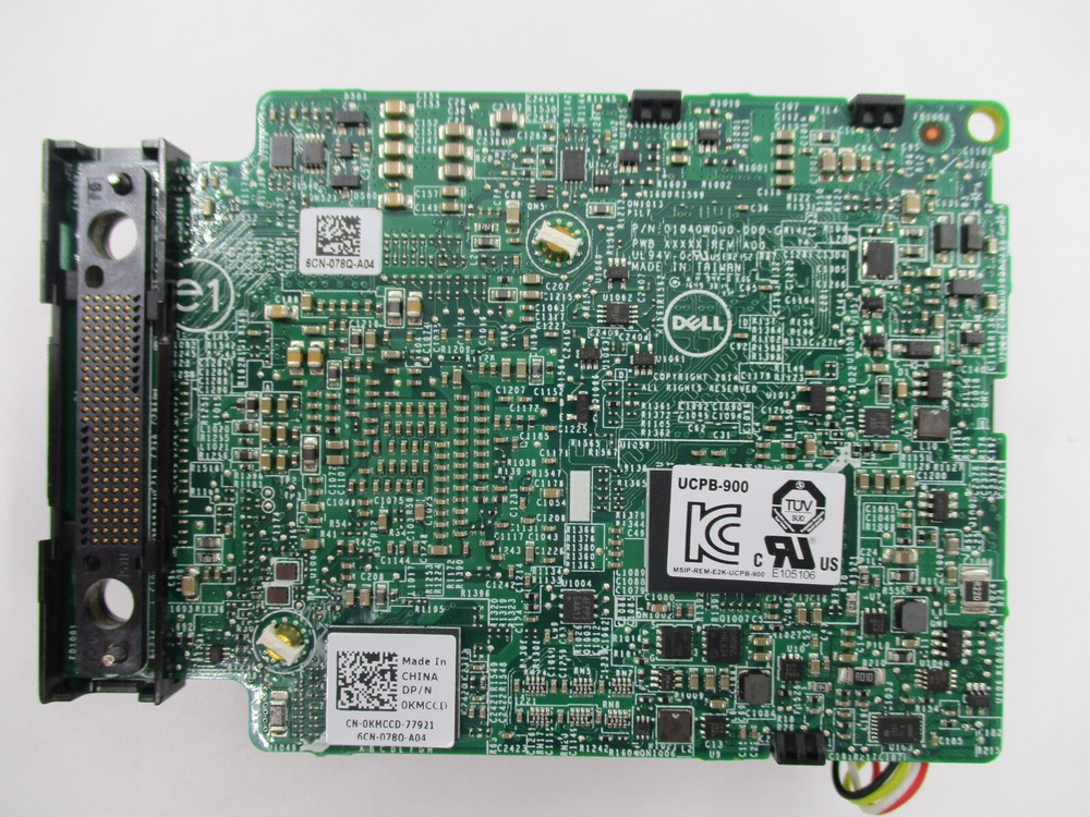 Dell PERC H730 1GB Mini Mono RAID Controller Card w/Battery Dell P/N: 0KMCCD