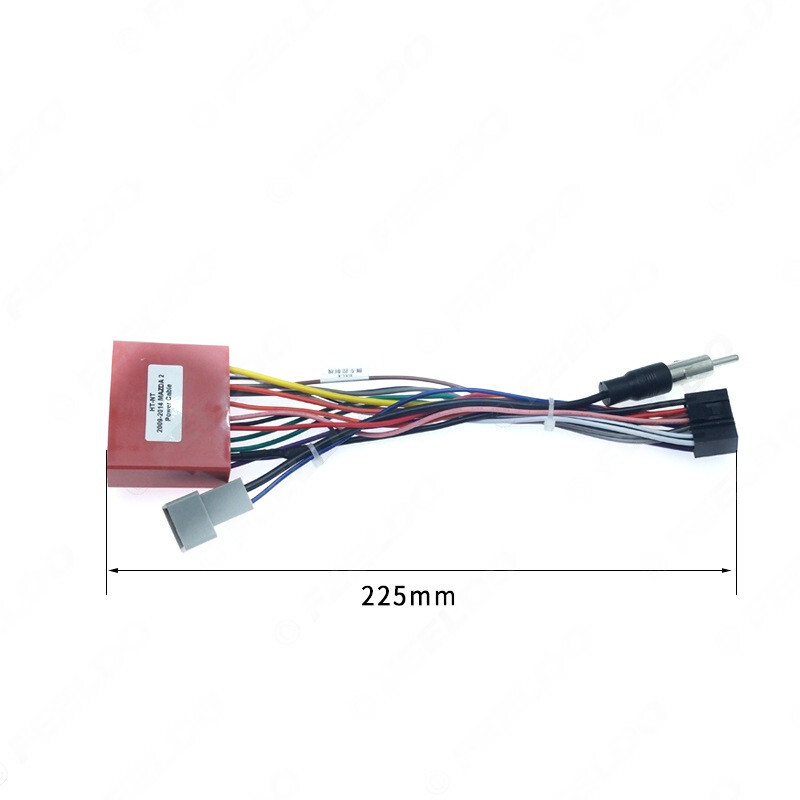 for Mazda Android navigation host power cord,16 pin modified navigation cable
