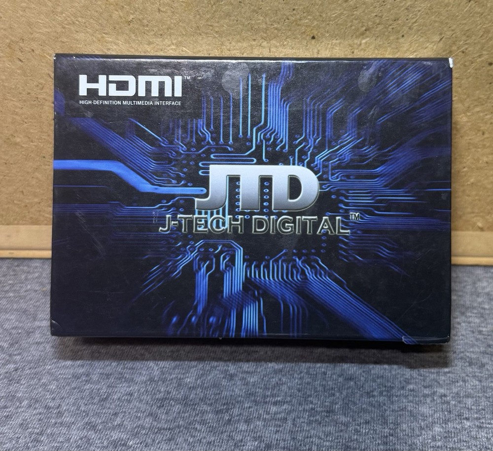 J-TECH DIGITAL JTD3DSP0102 HDMI Splitter 1X2 Premium Quality 3D