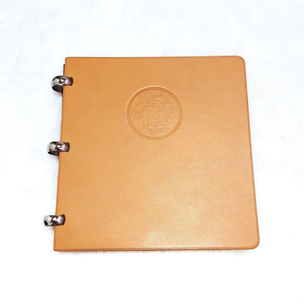 Hermes Leather Notebook - Blank Pages - New Condition