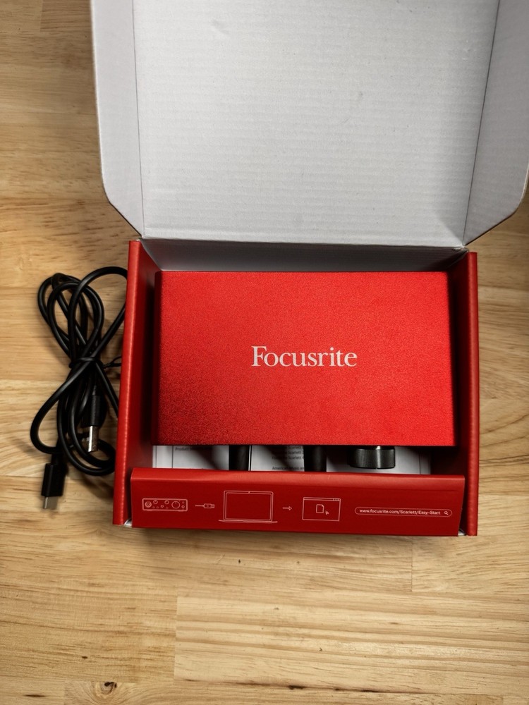 Focusrite Scarlett Solo 3rd Gen Type C Audio Interface