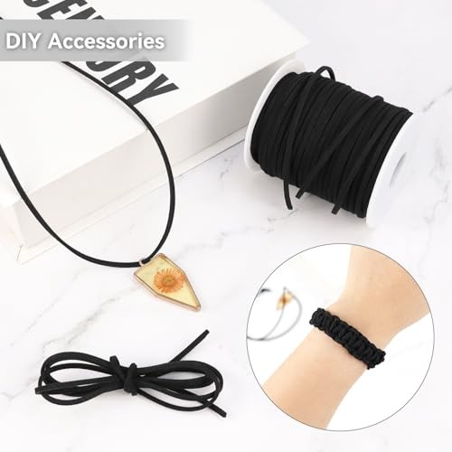 Leather String Suede Cord Leather Cords Rope String for Jewelry Making