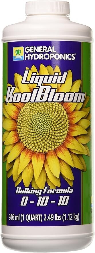 General Hydroponics Liquid KoolBloom 1 Quart - gh nutrient