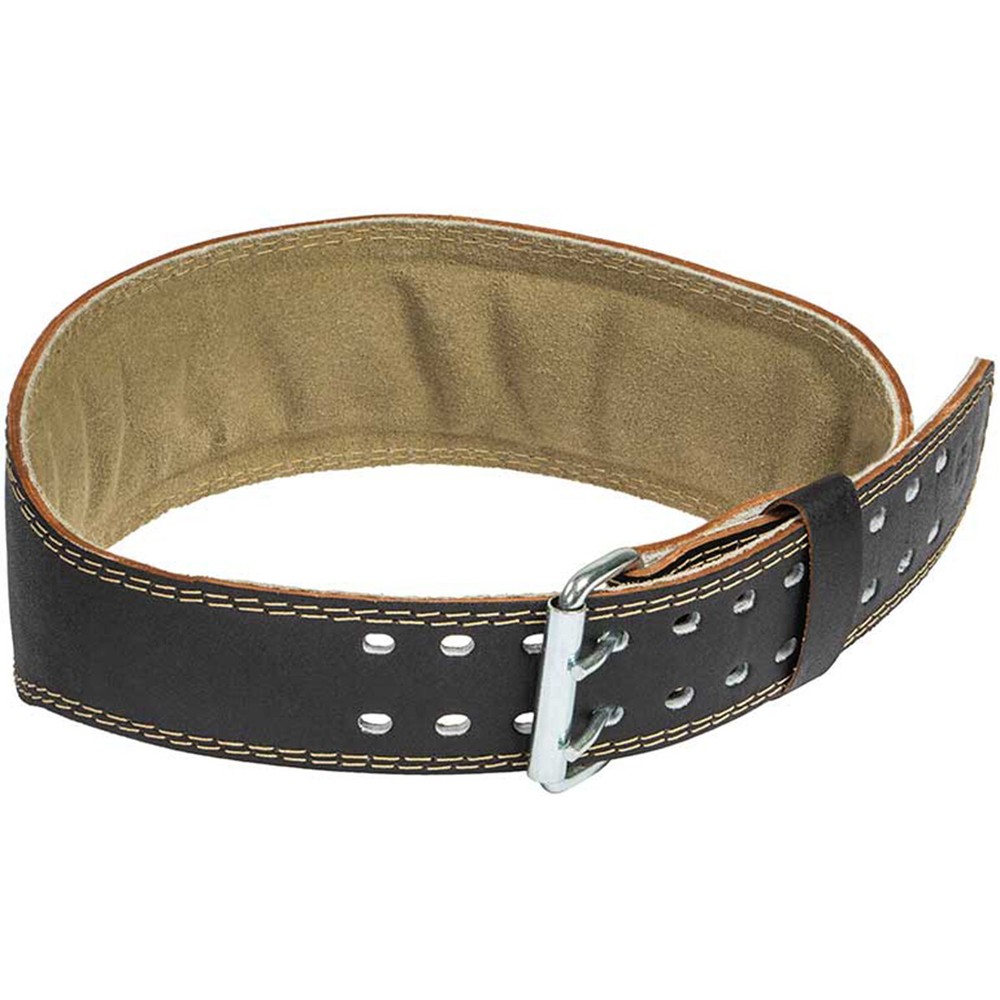Harbinger 4" Padded Leather Weight Lifting Belt