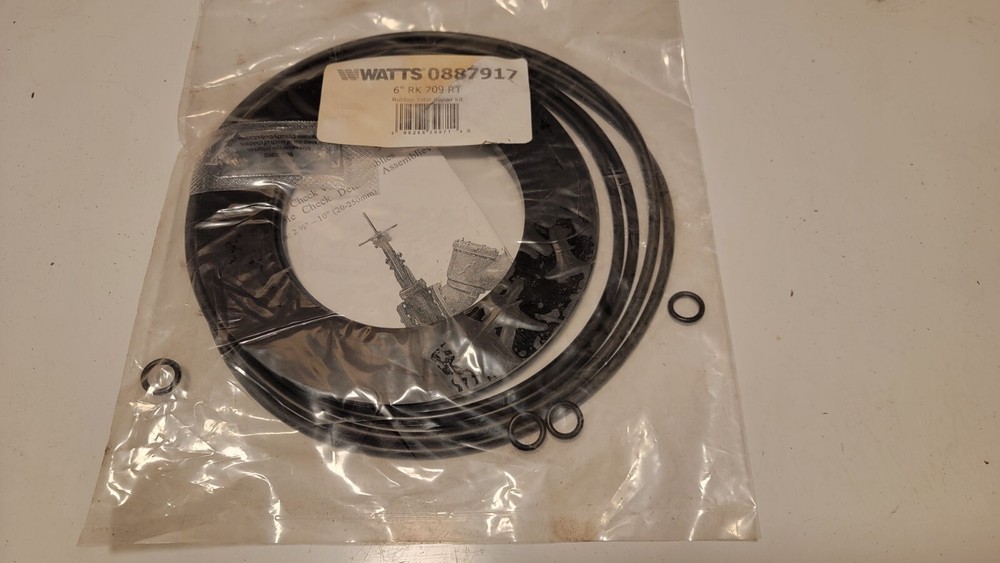 WATTS 709 / 909 - 6" - Check Rubber Kit - (0887917)