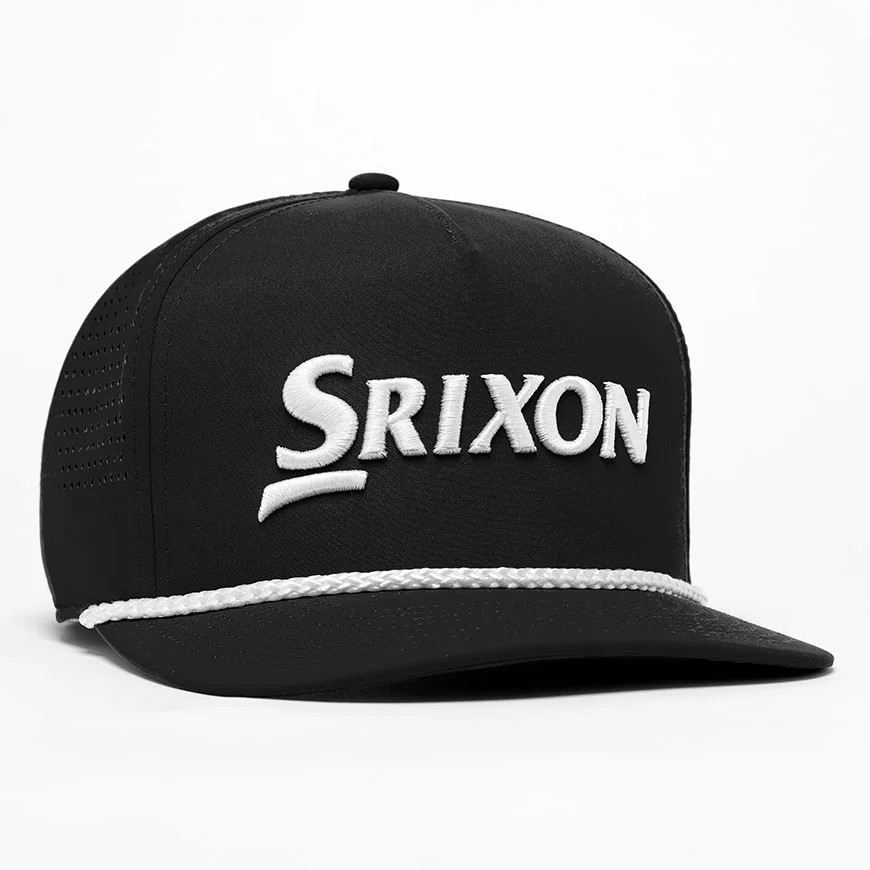 Srixon Golf Tour Tech Rope Hat COLOR: Black SIZE: Adjustable