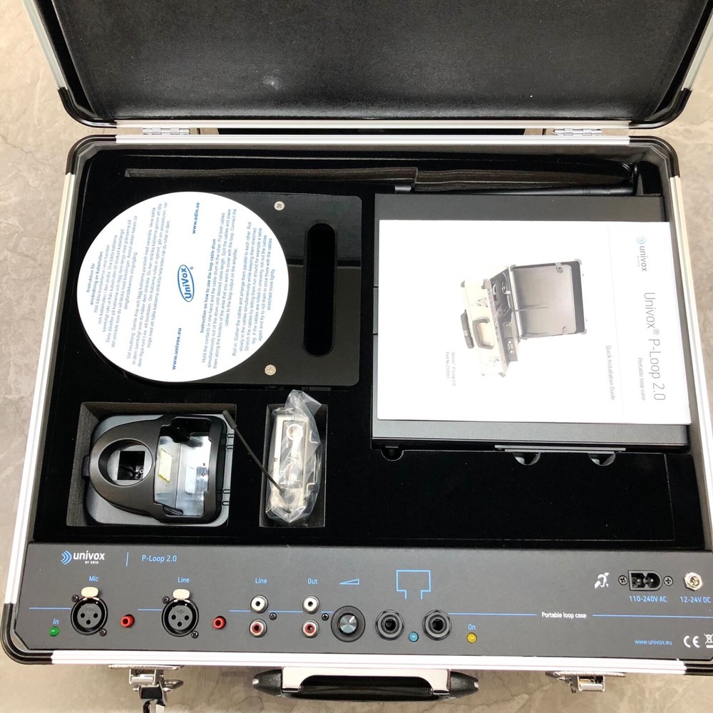 Univox P-Loop 2.C Portable loop system NEW