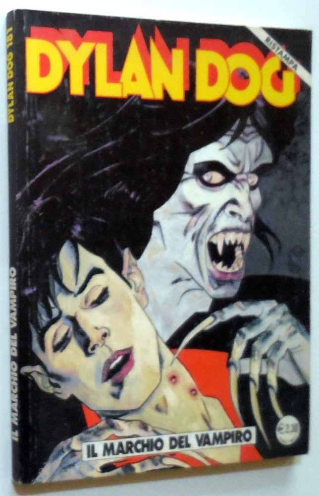 DYLAN DOG FIRST REPRINT BONELLI N.181 2004