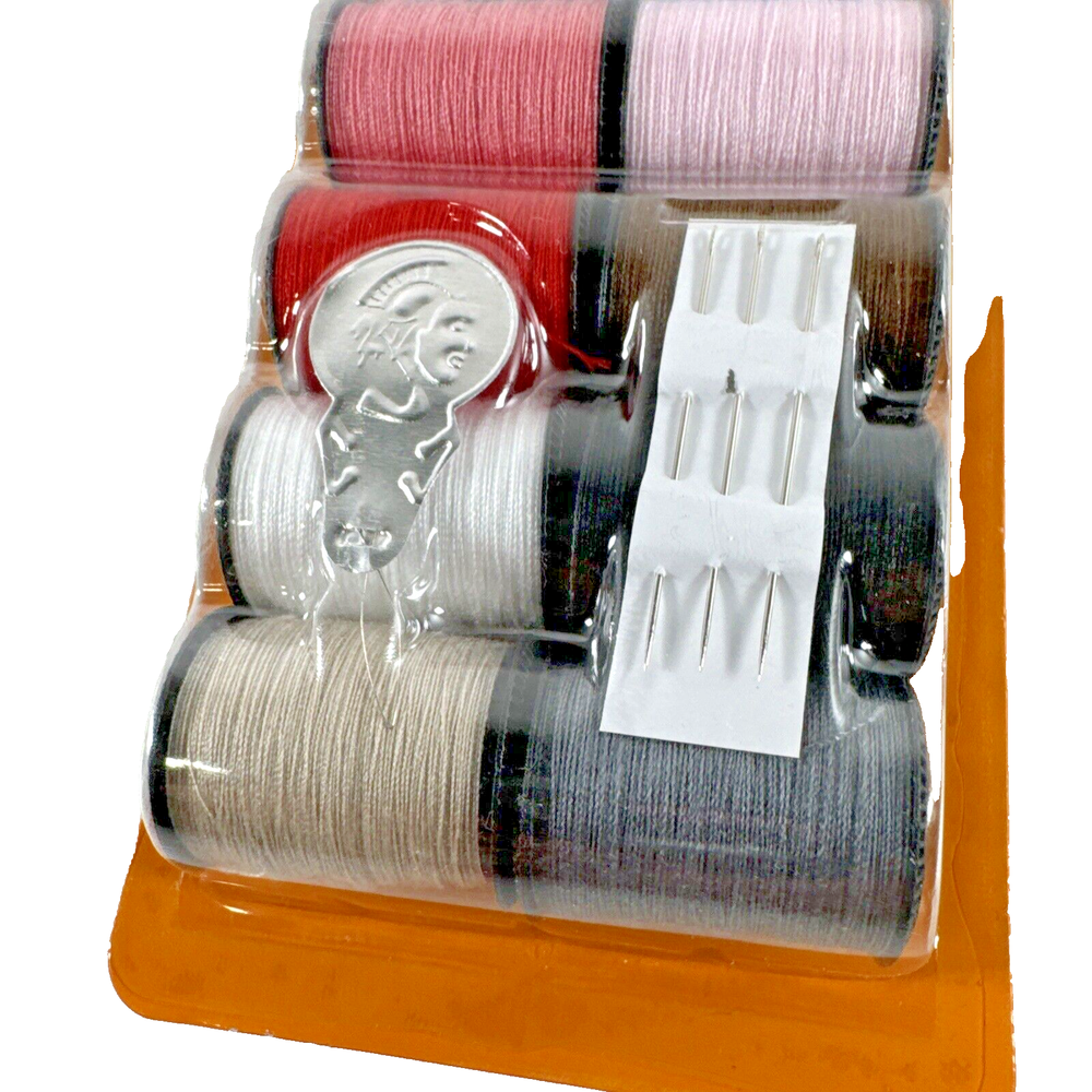 NEW SEALED Fiskars Hand Sewing 12 Threads/1 Needle/1 Threader Basics Pack
