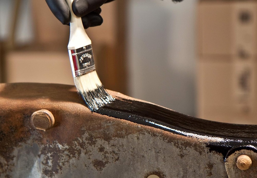 Gloss Black RustSeal - 1 Quart, Covers 50 sq ft, Proven Rust Prevention