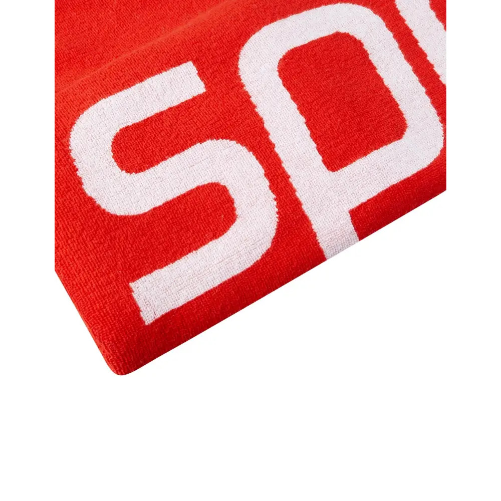 Speedo Logo Towel - Red/White