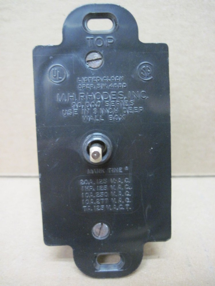 Nutone CFT-12 Automatic 12 Hour Timer Switch 120Vac 20Amp