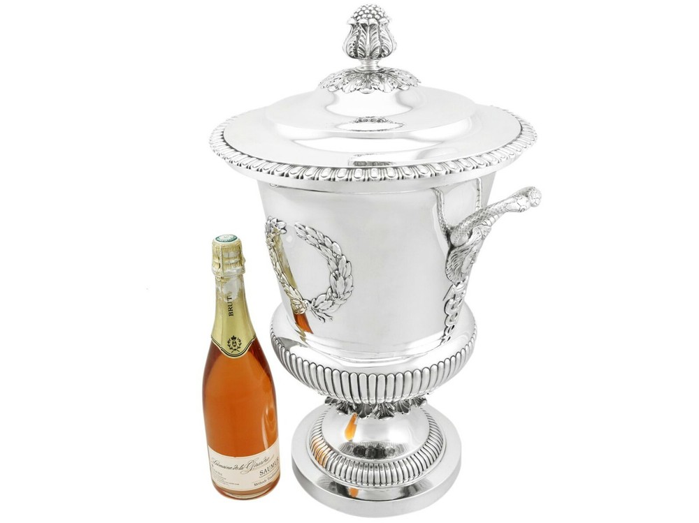 Edwardian Sterling Silver Presentation Cup and Cover