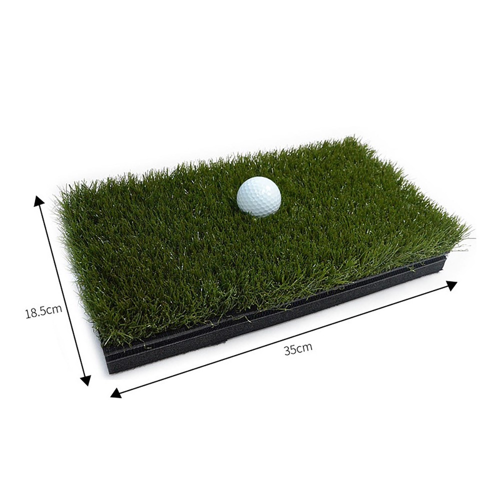 Golf 3D Hitting Mat Non-slip Simulator Rough Wedge Pad Hitting-optimized Indoor