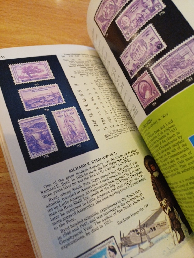 Stamps & Stories 1975 US Postage Stamp Value Book History Told In Stamps BOOK