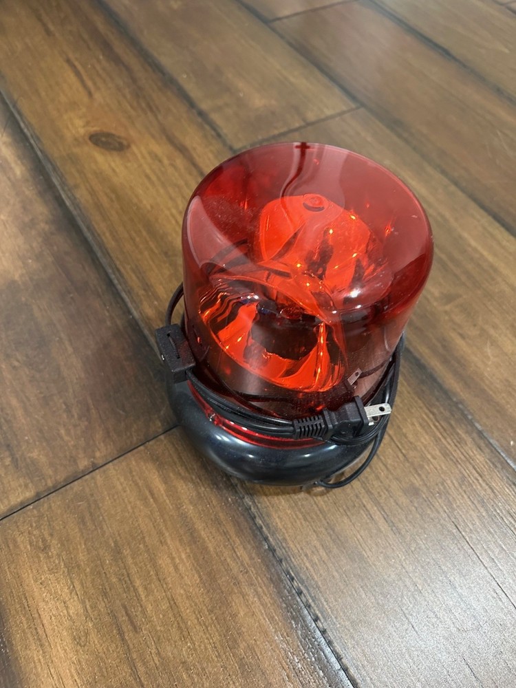 Red Flashing Siren Strobe Light