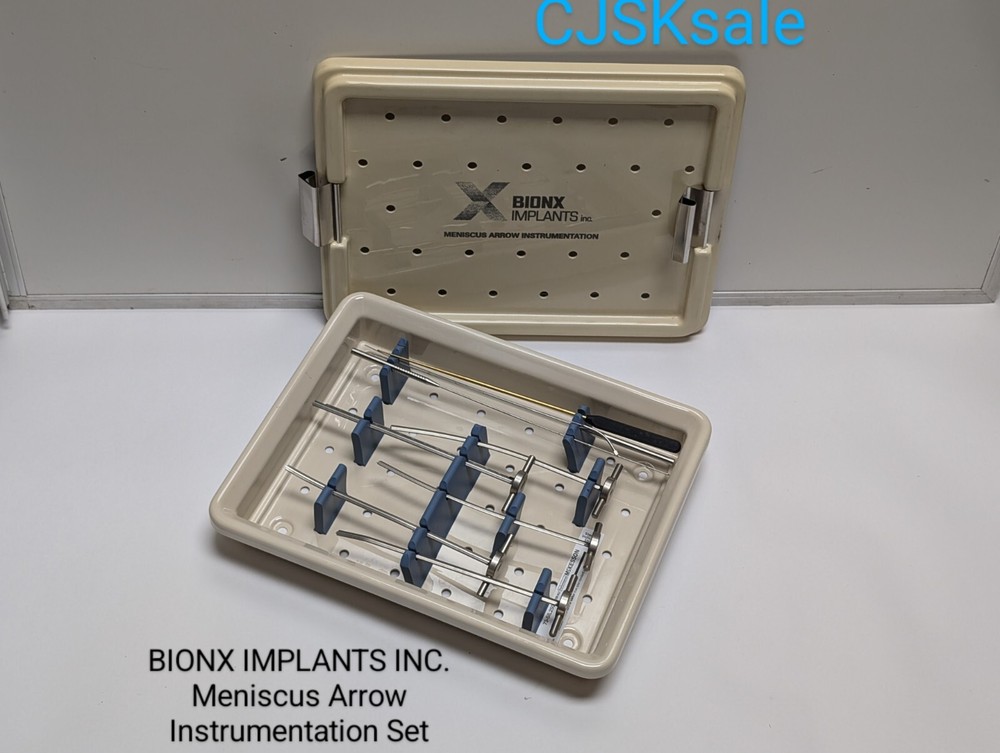 BIONX IMPLANTS  Meniscus Arrow Instrumentation Set (USED).