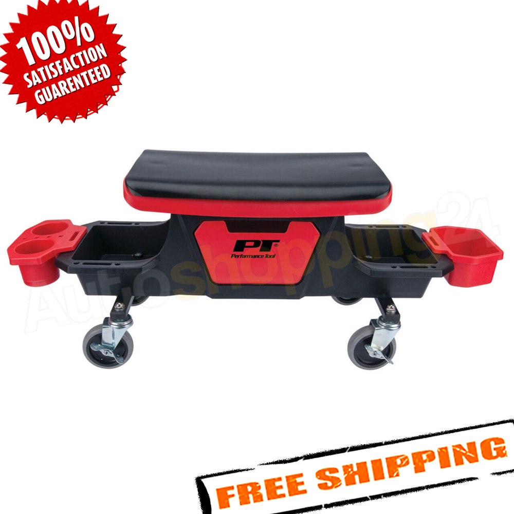 Performance Tool W85035 Tool Rolling Storage Garage Seat