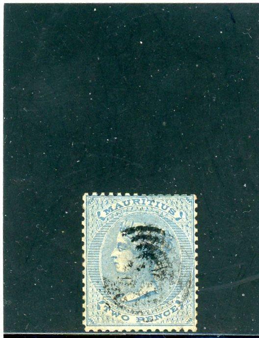 Mauritius 1860 Scott# 25 Canceled