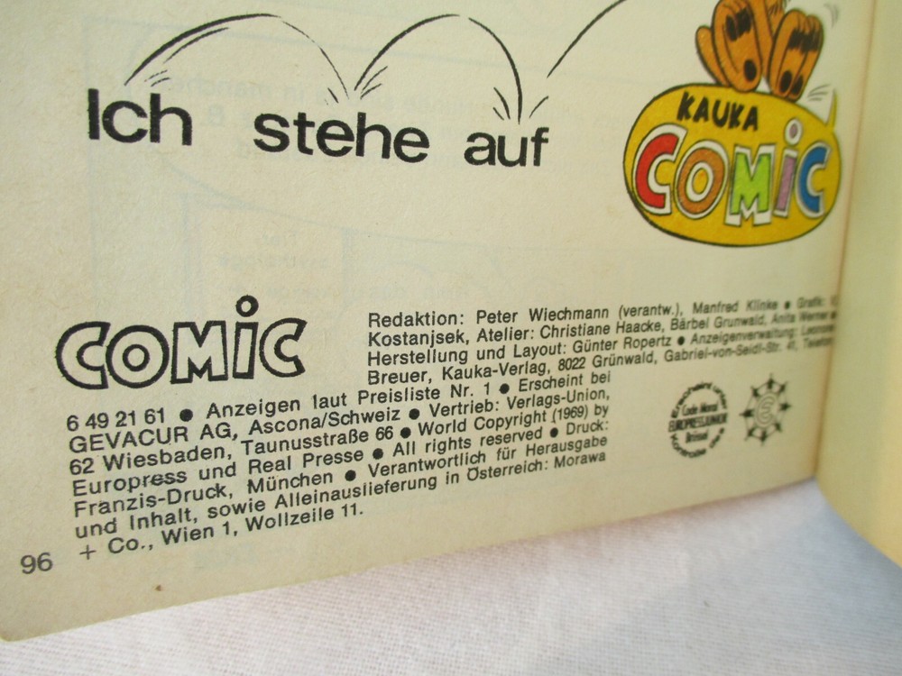 KAUKA Comic No. 2 Tom E Beaver