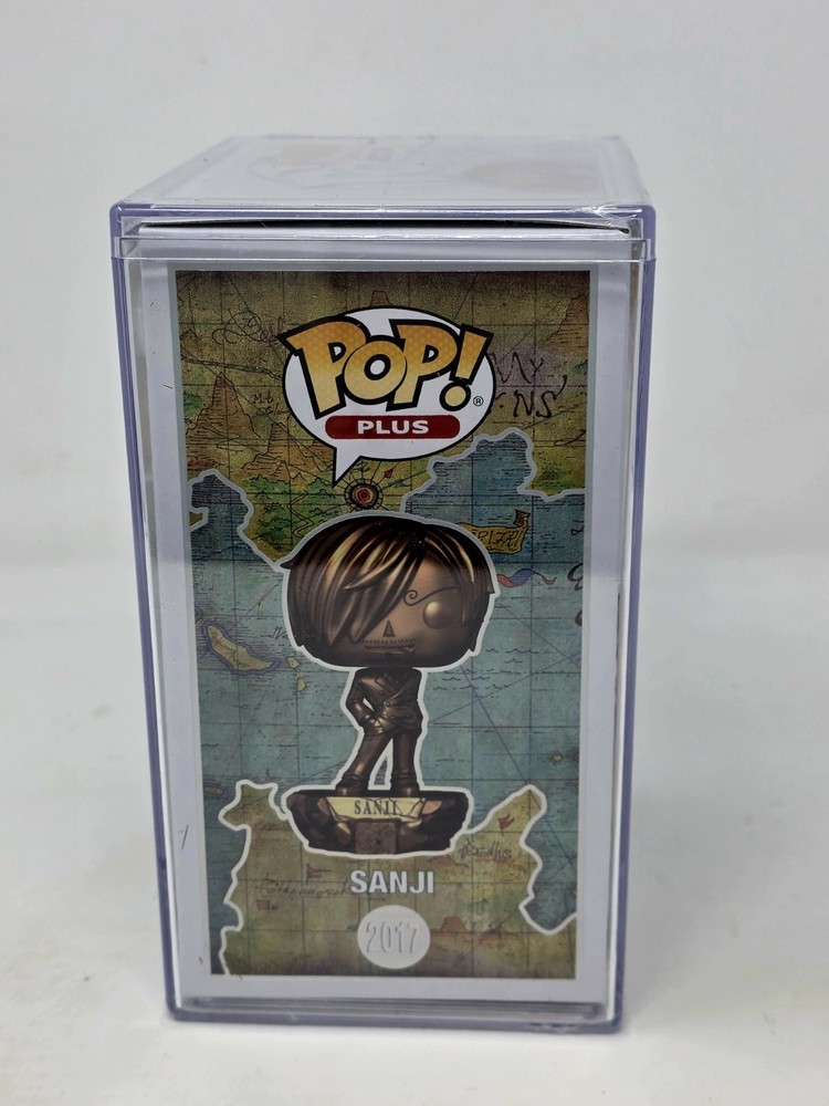 FUNKO Pop! Plus Sanji Statue (Bronze) with Hard Protector & Box SEALED #2017