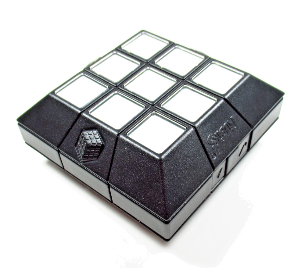 Rubik’s Slide Electronic Puzzle Game Cube Challenge Tested Working