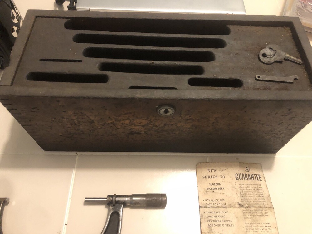 5 PIECE SLOCOMB MICROMETERS SET