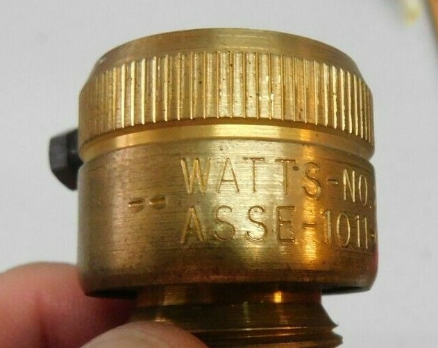 Watts No.8A Back Siphonage Back Flow Preventer
