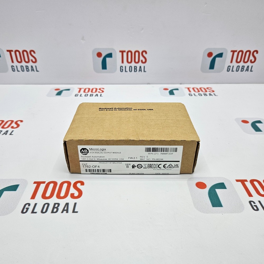 Allen Bradley 1762-0F4 / B Micrologix Analog Output Module New