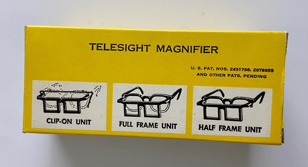 Vintage Telesight Magnifier Box - Box Only