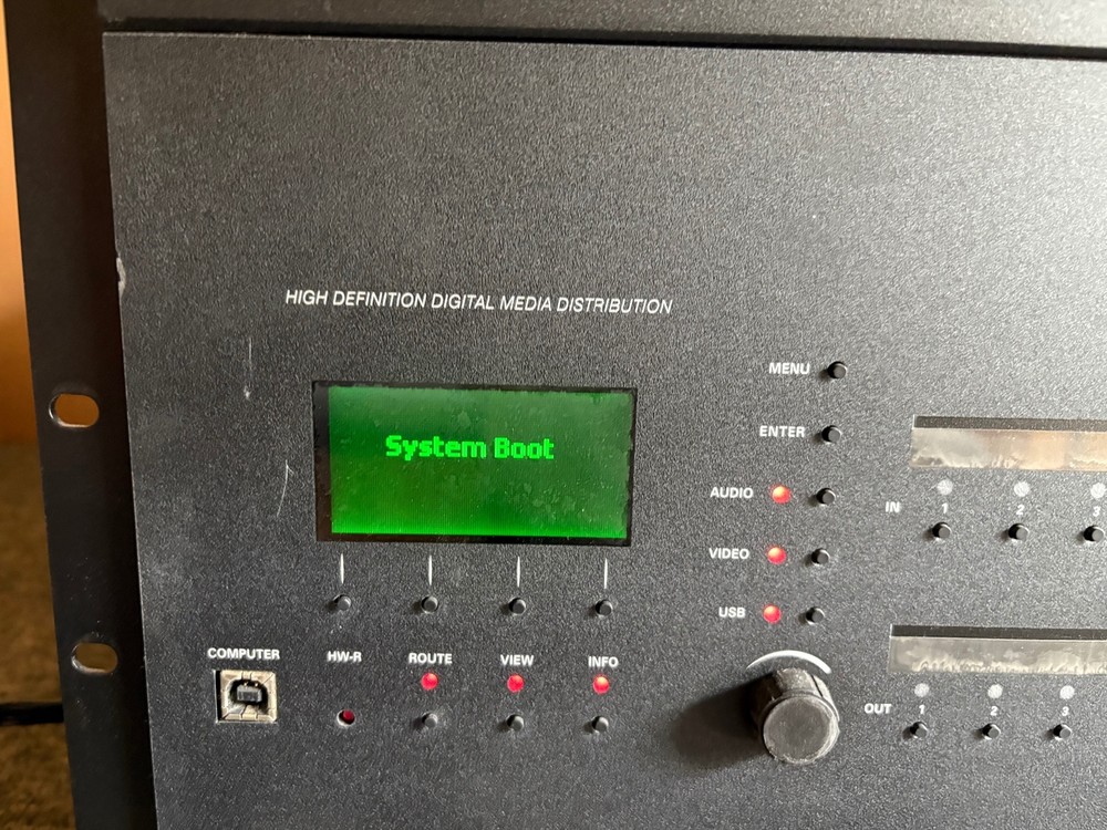 Crestron DM-MD16x16 Digital Media Matrix Switcher With Modules /W