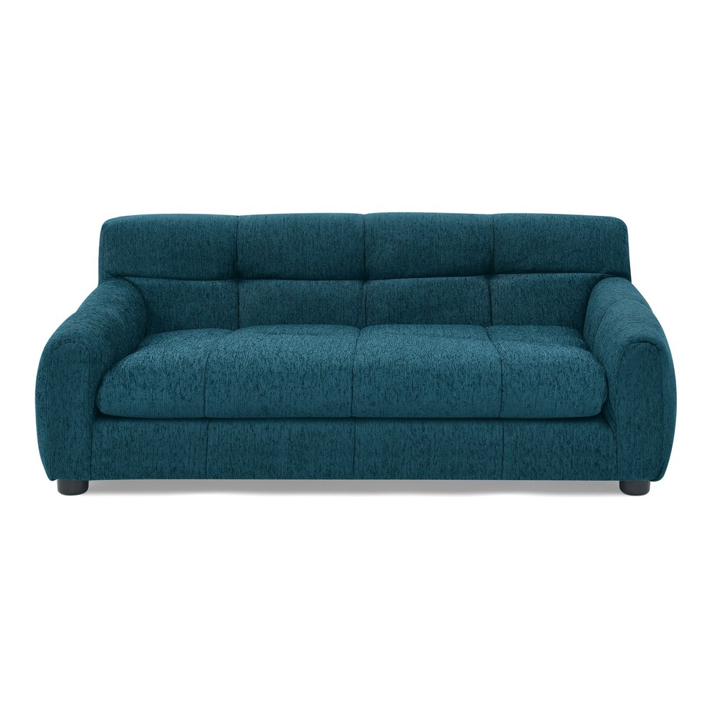 Soft and comfortable pet sofa with backrest and armrests, suitable for modern