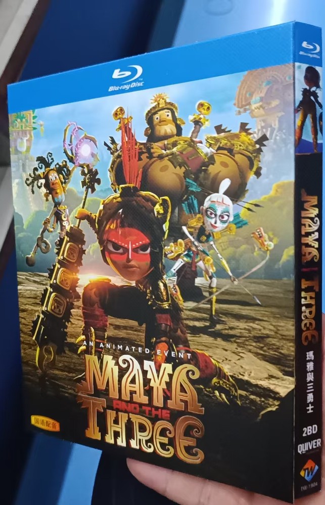 Maya and the Three (2021):2 光盘-
