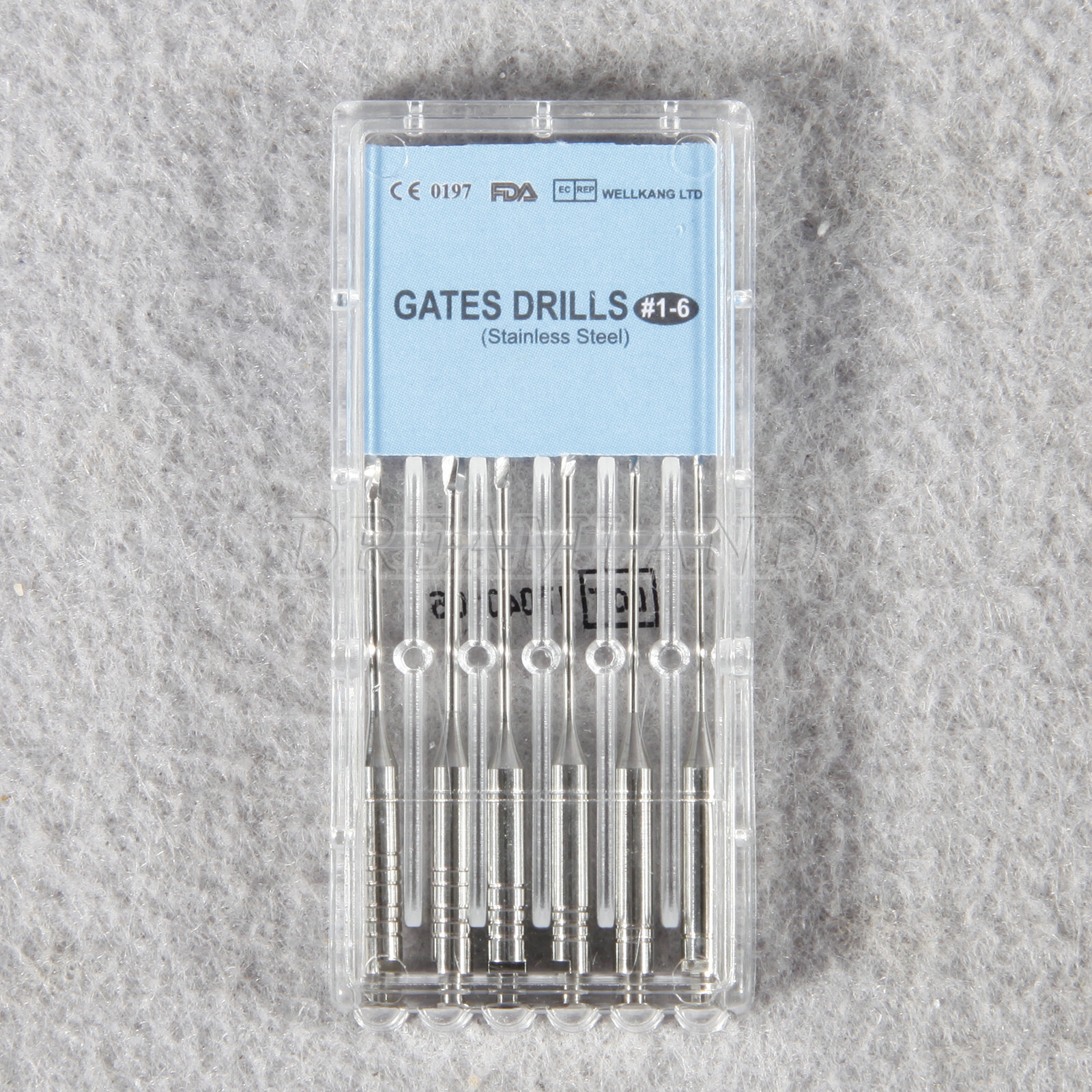 Dental GATES Glidden Drills File 32mm #1-6 Endodontic Root Canal Instrument