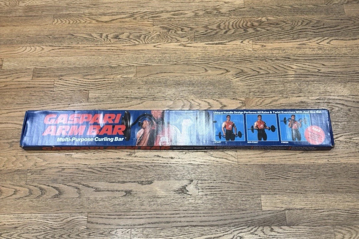 Vintage Gaspari Curl Bar. New In Box. 1” Curl Bar