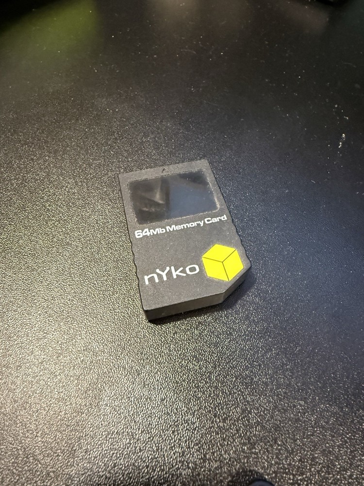 Nintendo Game Cube Nyko 64 Mb Memory Card Tested