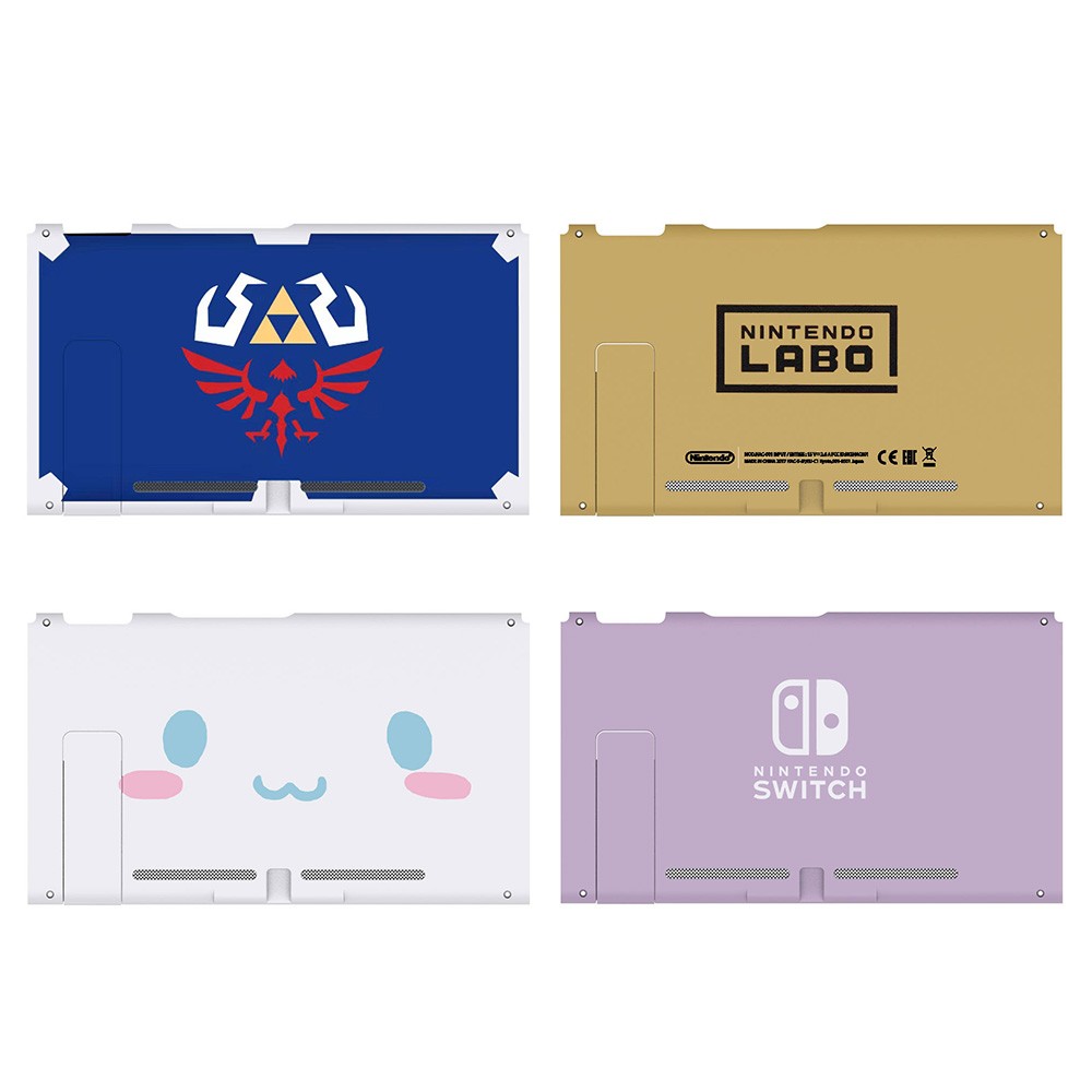 Custom Plate Back Cover Housing Shell Replacement For Nintendo Switch Console