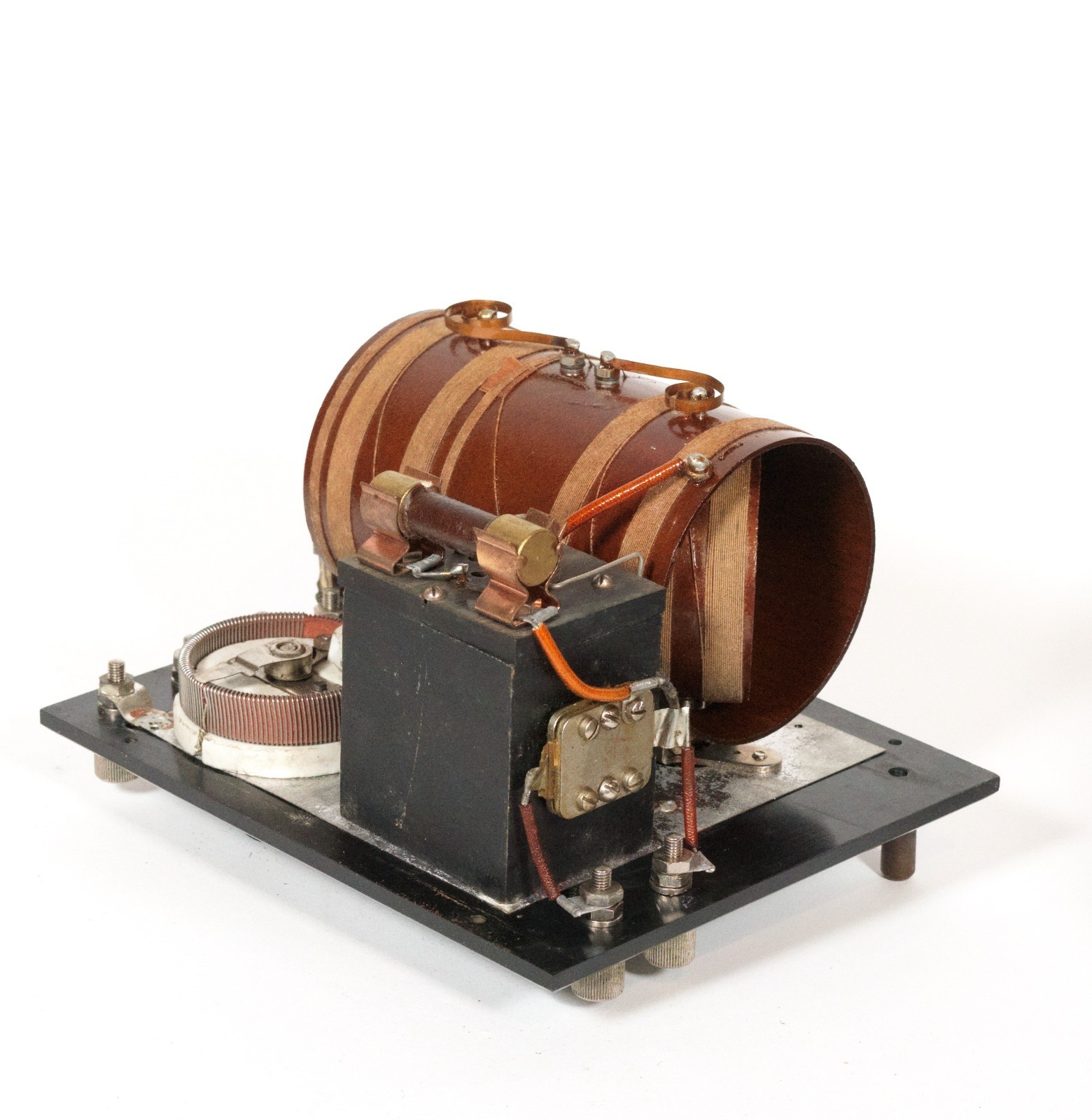 Mint, Working 1923 RCA Aeriola Sr. Radio w/Good Brass Base Tipped WD-11 In Box