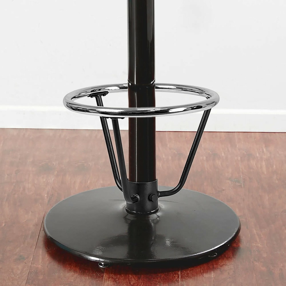 22'' Round Restaurant Table Base with 3'' Dia. Bar Height Column with Foot Ring