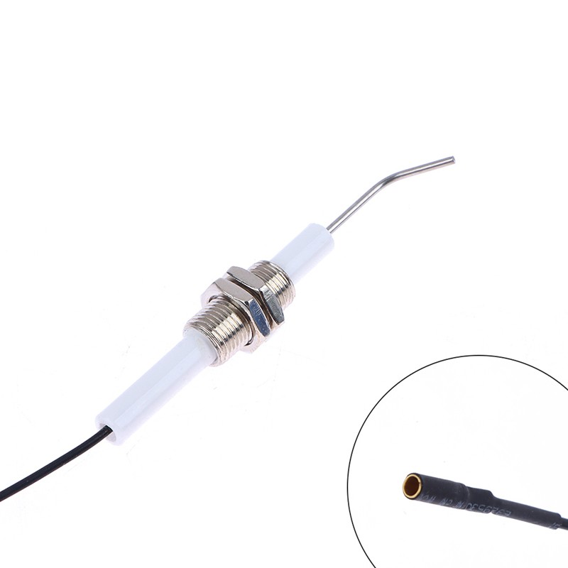 Ignition Part Plug Ceramic Electrode Igniter With Wire 30cm 2.3mm Terminal