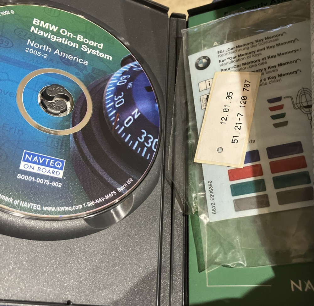 BMW ON-Board Navigation System (DVD-CCC) Regional Digital Road Map