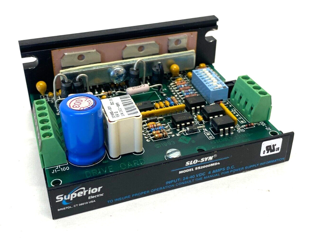 Superior Electric SS2000MD4 SLO-SYN Programmable Step Motor Controller 24~40VDC