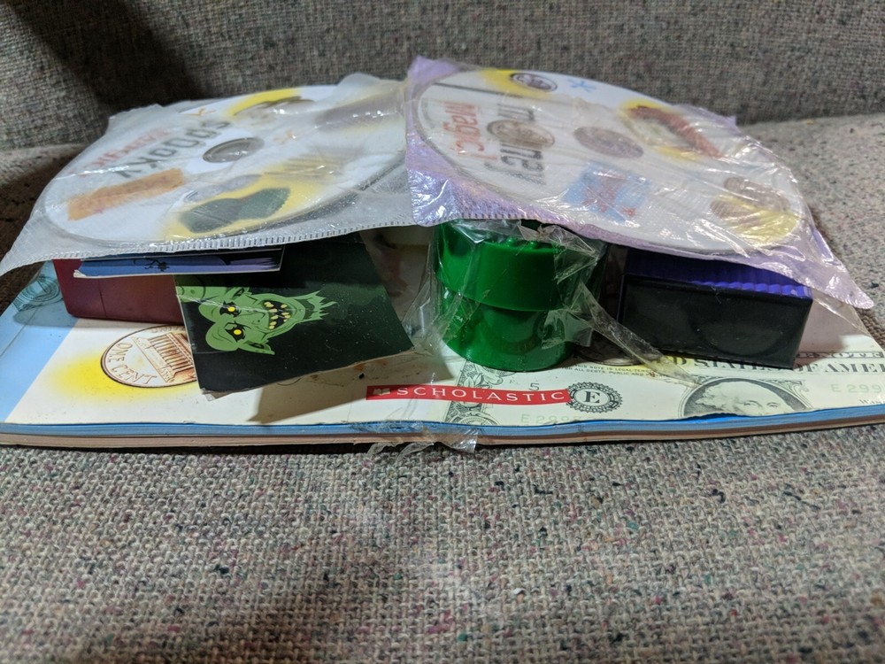 Scholastic Money Magic & Spooky Magic Kit: Magic Tricks, Magic Book, & Magic DVD