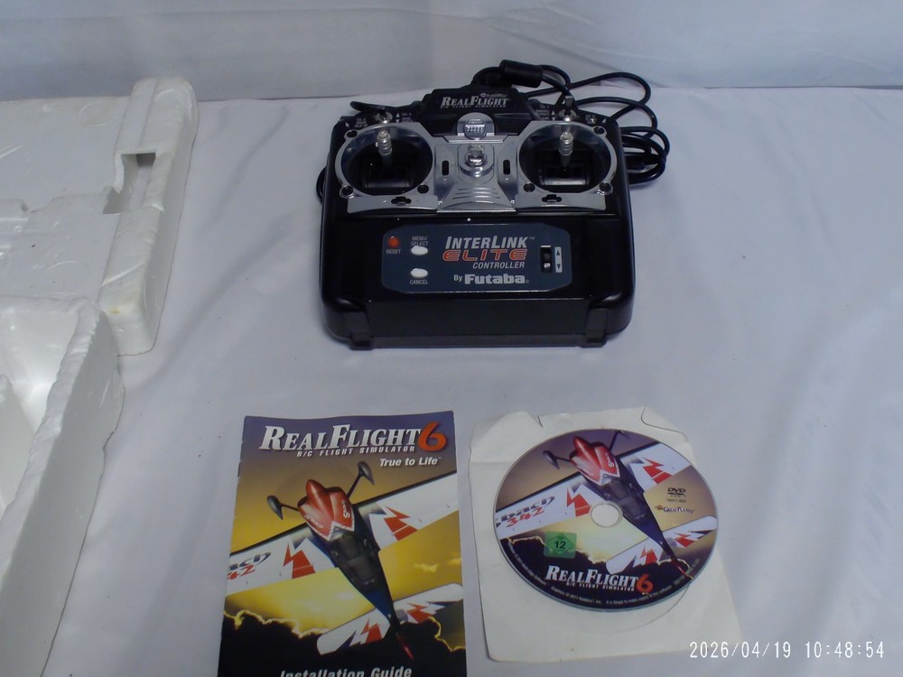 'Pre-Own' Great Planes RealFlight 6 RC Simulator USB Controller See Description