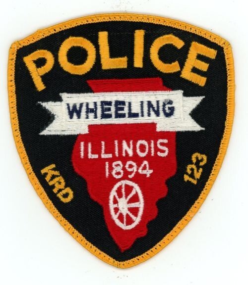ILLINOIS IL WHEELING POLICE NICE PATCH SHERIFF