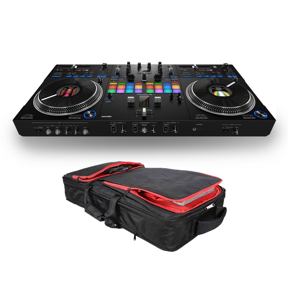 Pioneer DJ DDJ-REV7 Controller + Lightweight Backpack ProX XB-DJBPL
