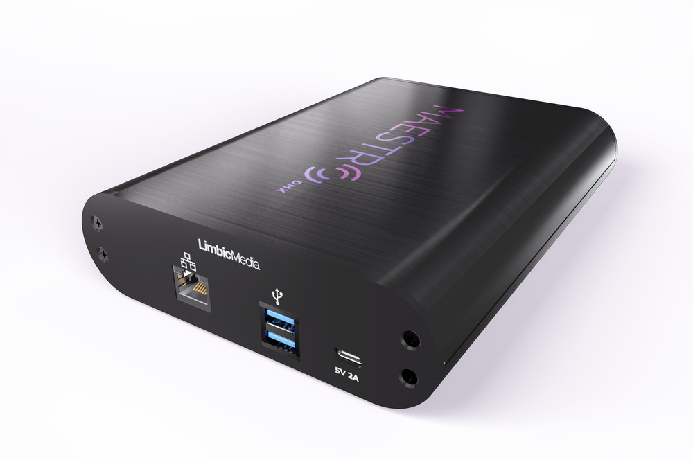 MaestroDMX AI-powered lighting controller DMX realtime