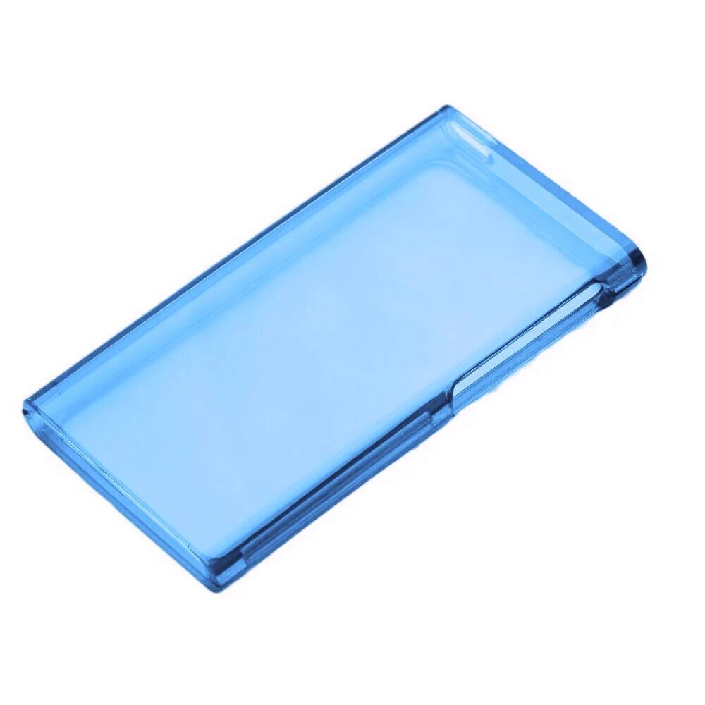 Case for Apple iPod Nano 7 7th Gen - TPU Gel Rubber - Clear & Colors