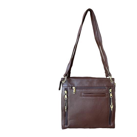 Sleek Leather CCW Handbag